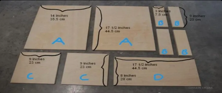 Outdoor Wooden and Concrete Garden Bench - DIY Plans - Park Bench Seat - Build Your Own