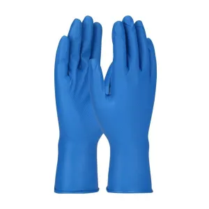 PIP Grippaz Food Plus 67-308 8 Mil Touchscreen Compatible Ambidextrous Nitrile Glove with Textured Fish Scale Grip, Bag of 48