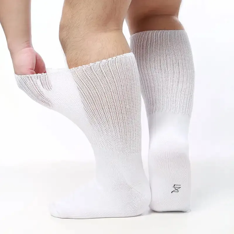 Plus Size Loose Socks Anti-Slip Diabetic Socks(2 Pairs)