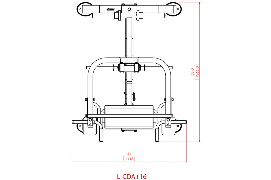 Powertec LeverGym Chin/Dip Assist