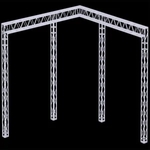 ProX XTP-GS2023 LED Screen Display Panel Video Fly Wall Truss Ground Support System 20'W x 23'H Outdoor w/ Hoist