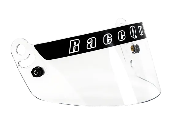 RaceQuip Clear Helmet Face Shield - Fits Pro Model Helmet - Clear - - 204001