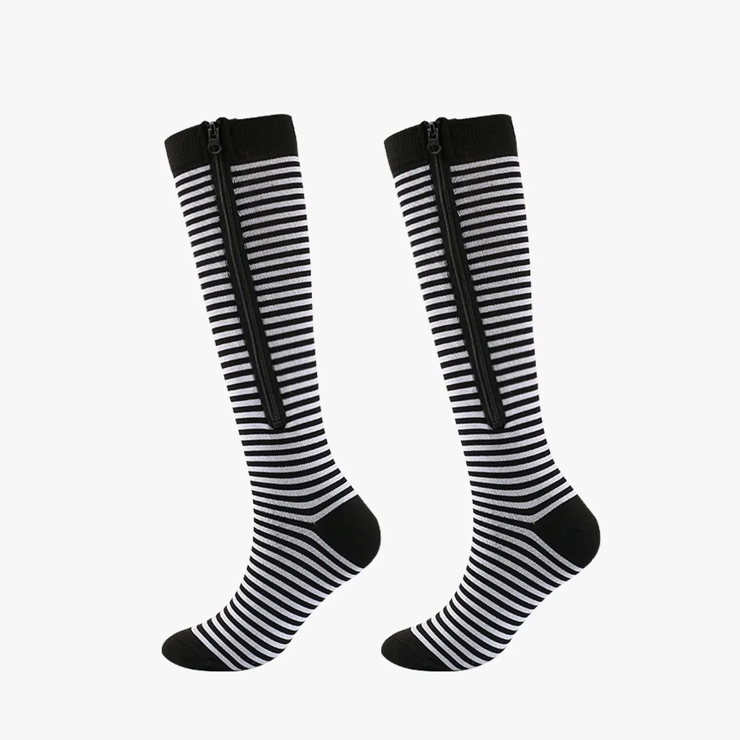 ROYALUCK Copper Zipper Compression Socks Medical Compression Socks For Women&Men