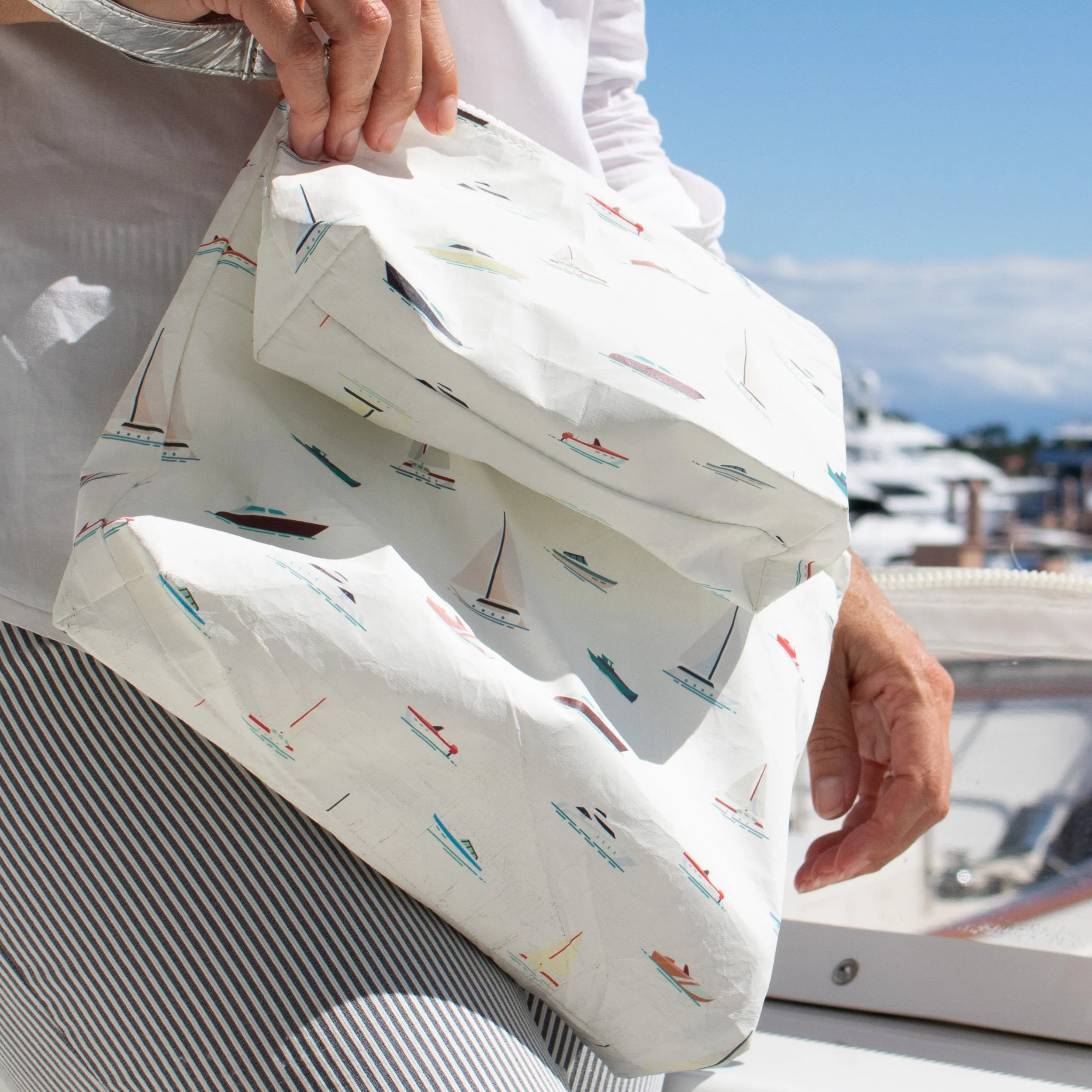 Set of Two - Organizational Packs - “Set Sail” Myriad of Nautical Boats