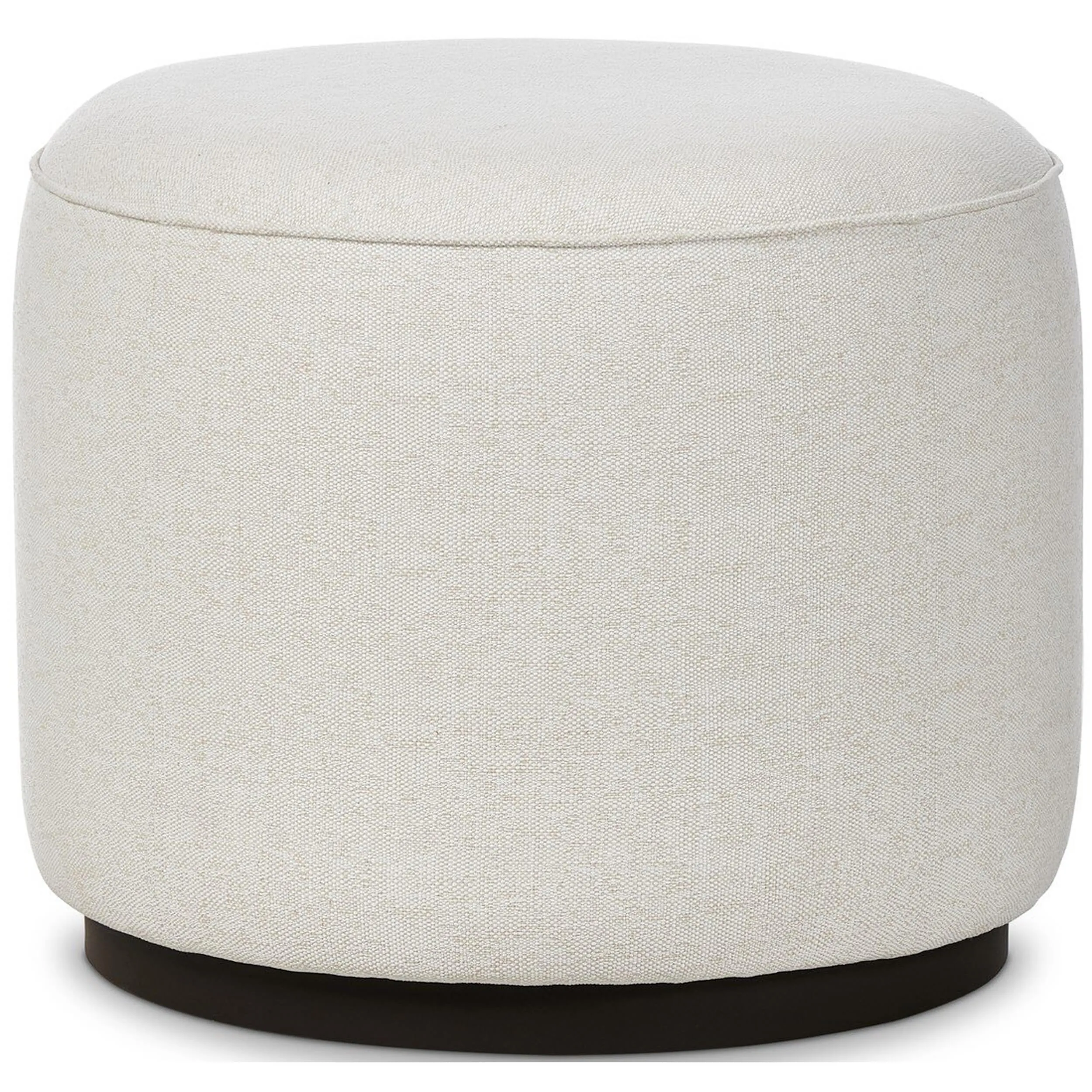 Sinclair Round Outdoor Ottoman, Alessi Linen
