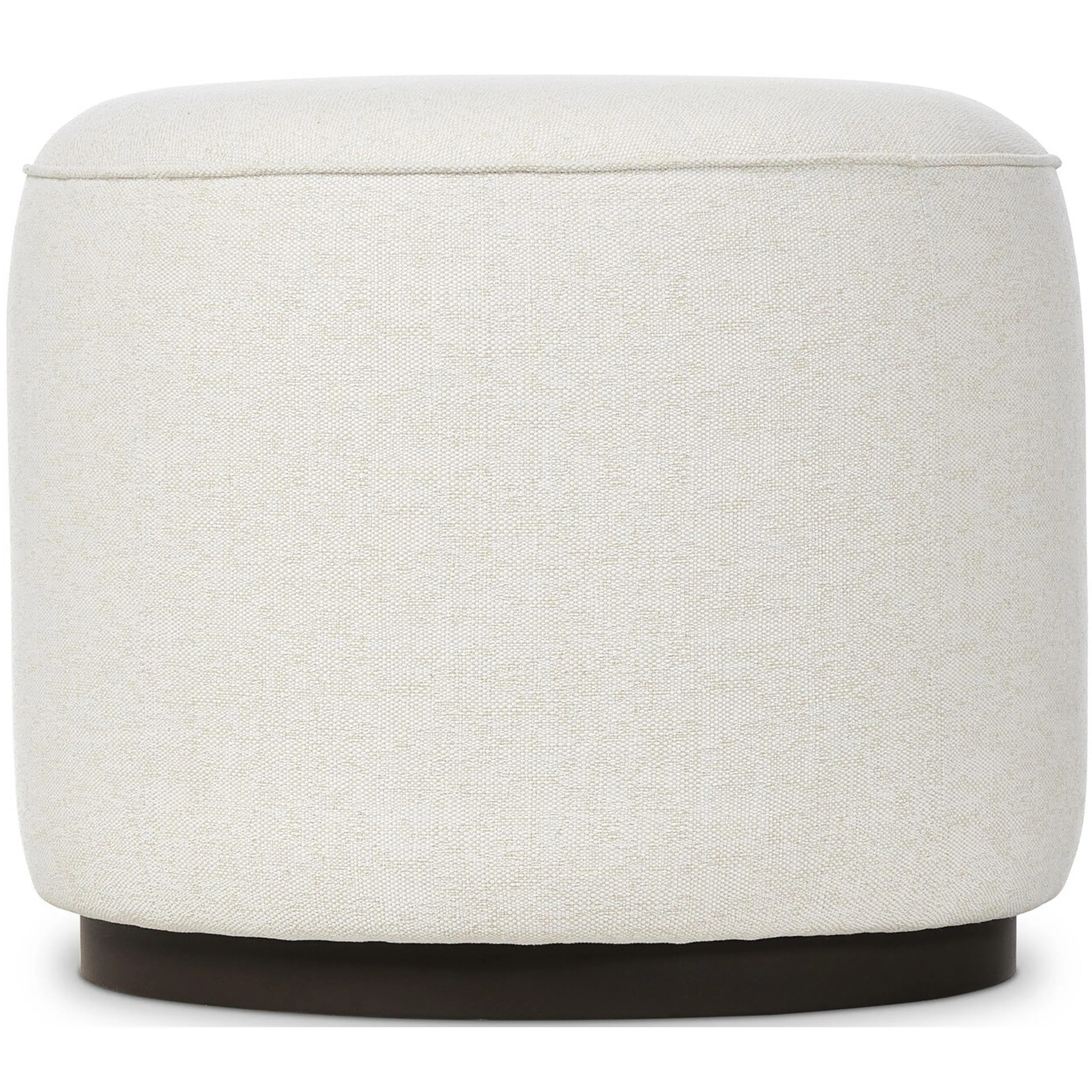 Sinclair Round Outdoor Ottoman, Alessi Linen