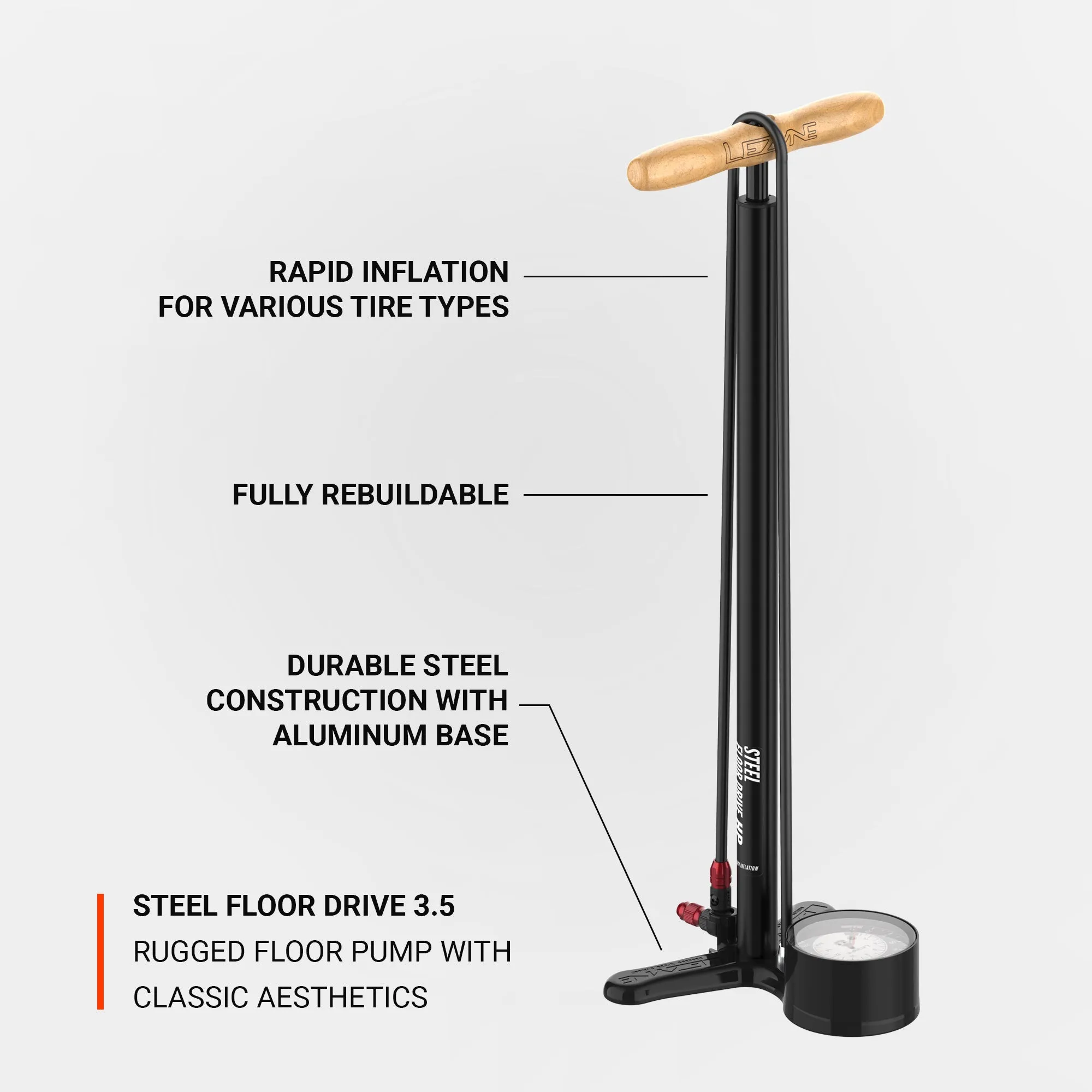 STEEL FLOOR DRIVE 3.5