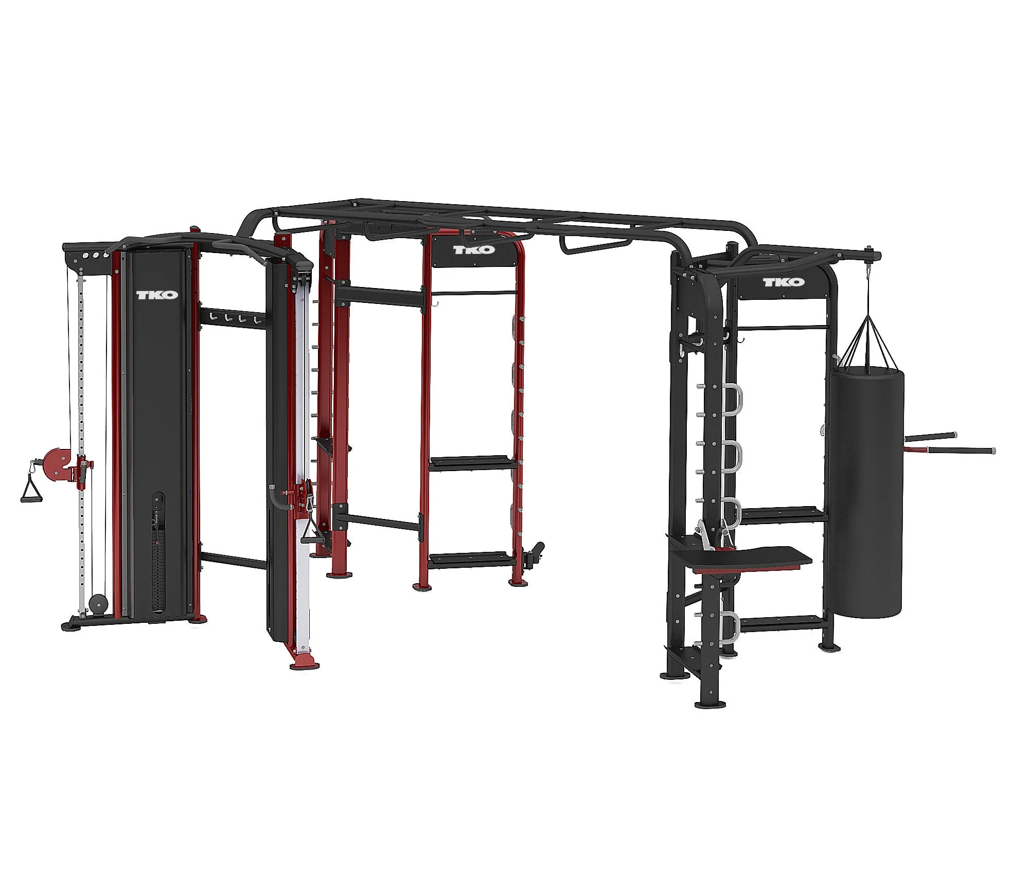 Stretching Combat Functional Trainer
