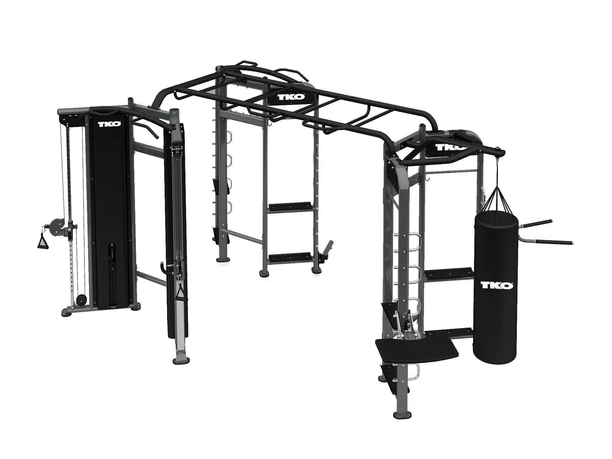 Stretching Combat Functional Trainer