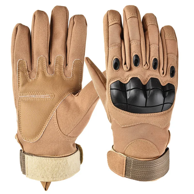 Summer combat fighting tactics special half-finger gloves for men outdoor mountain climbing non-slip soft shell long-finger foreign trade cross-border gloves