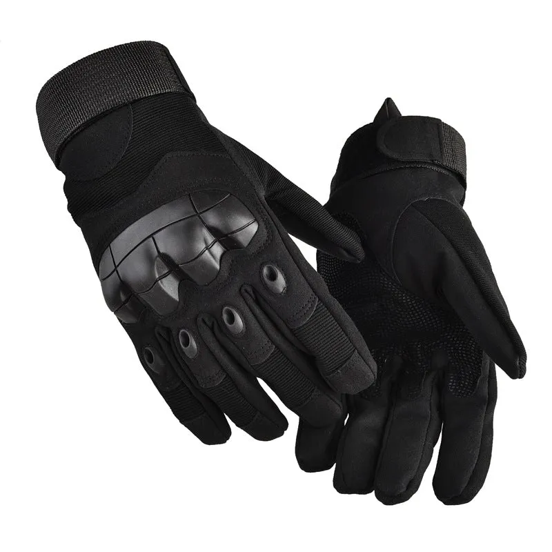 Summer combat fighting tactics special half-finger gloves for men outdoor mountain climbing non-slip soft shell long-finger foreign trade cross-border gloves