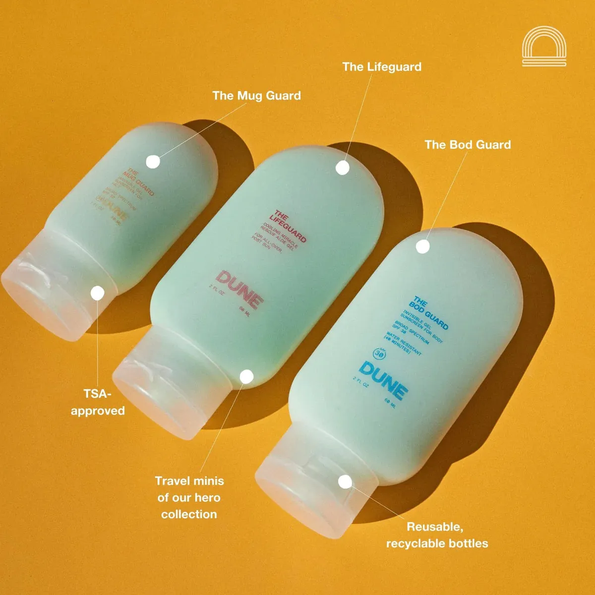 The Jetsetter Gelly Pack - Dune Suncare