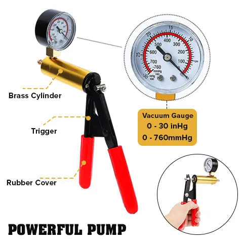 Vacuum pump - Brake ventilation kit