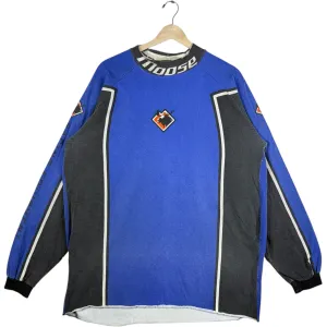 Vintage Moose Biking Motocross Long Sleeve