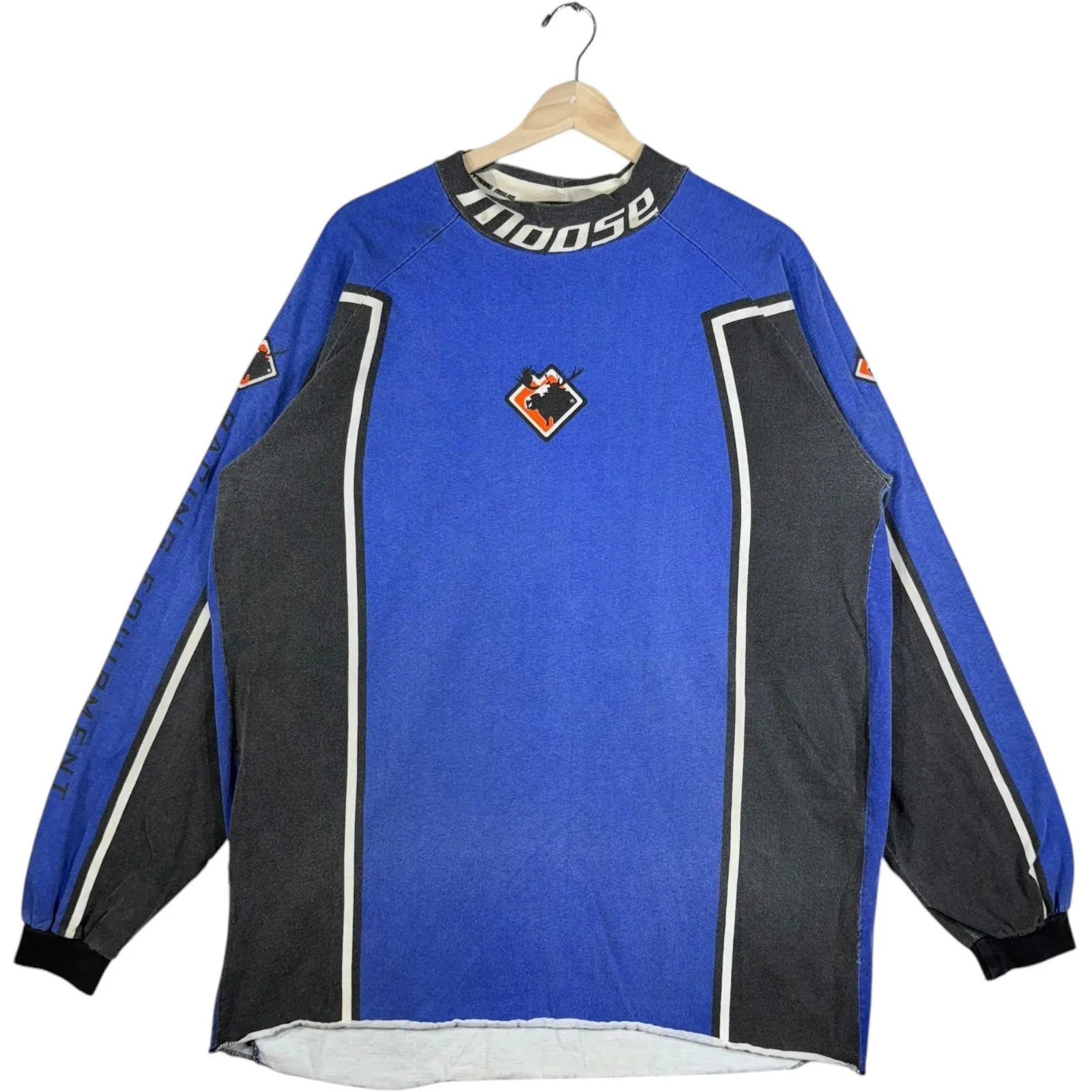 Vintage Moose Biking Motocross Long Sleeve