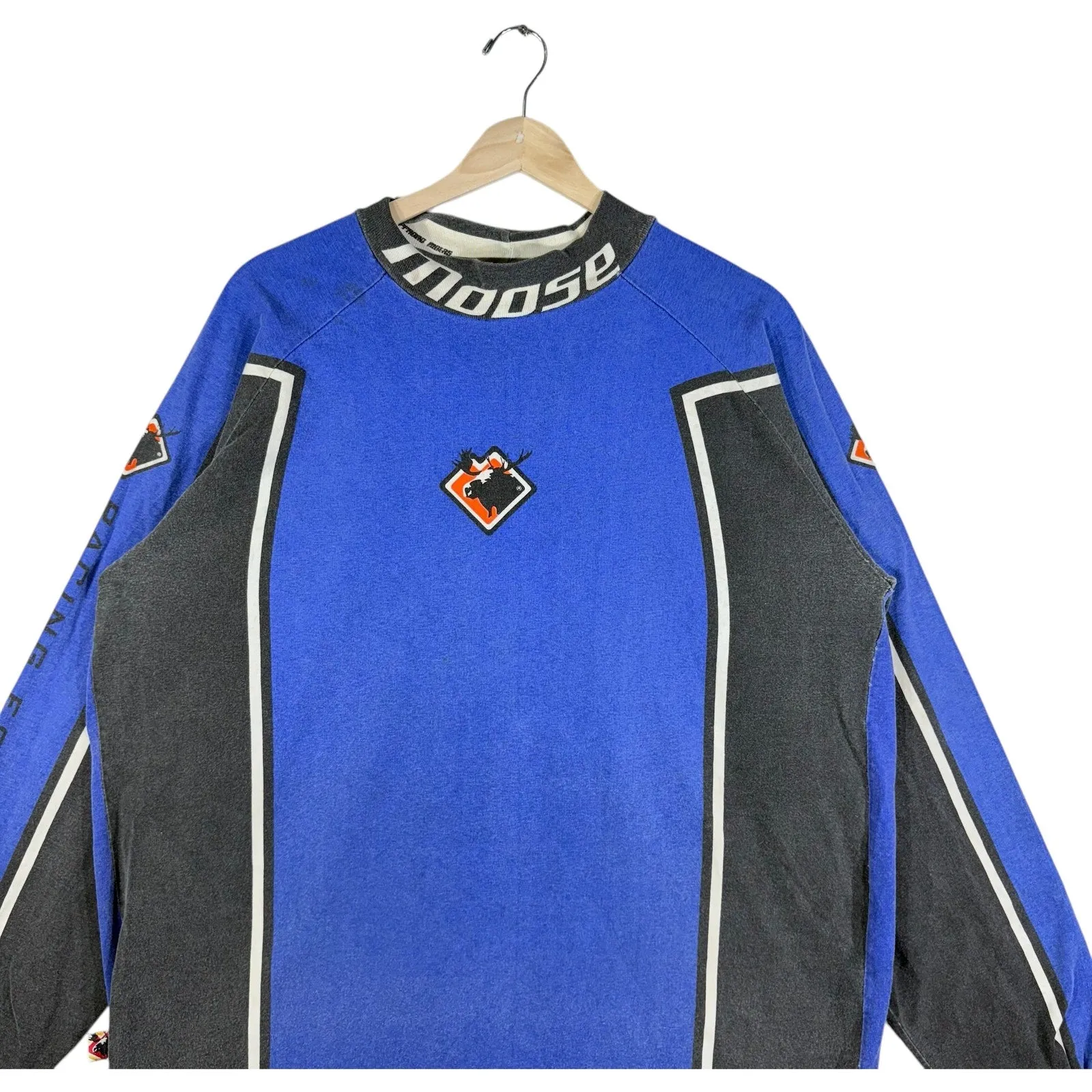 Vintage Moose Biking Motocross Long Sleeve