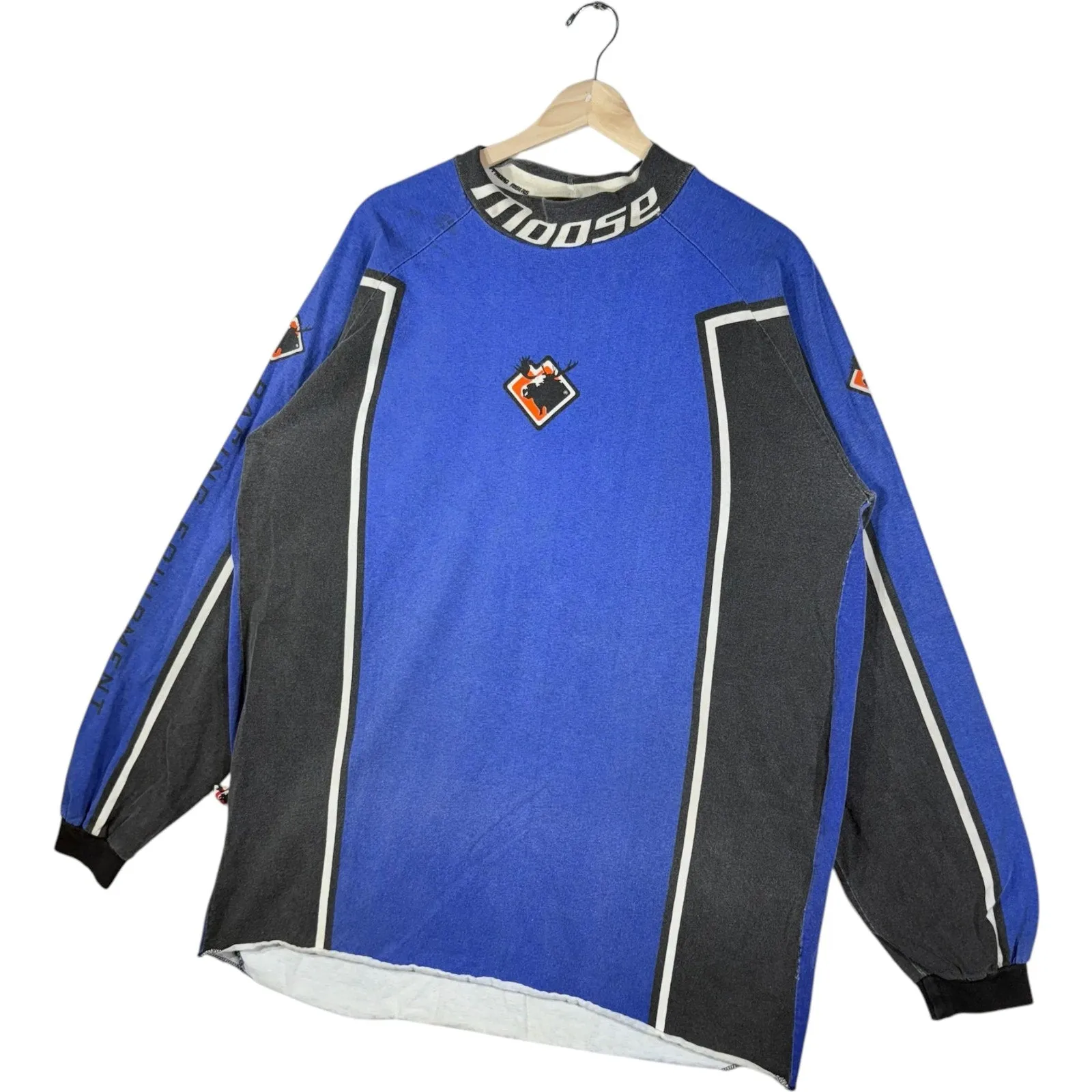 Vintage Moose Biking Motocross Long Sleeve