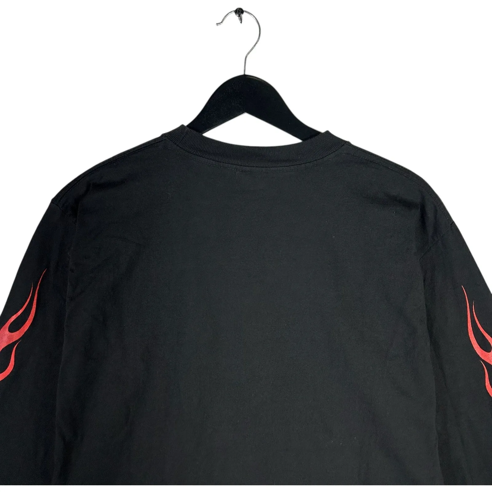Vintage "Biker To The End" Flaming Long Sleeve